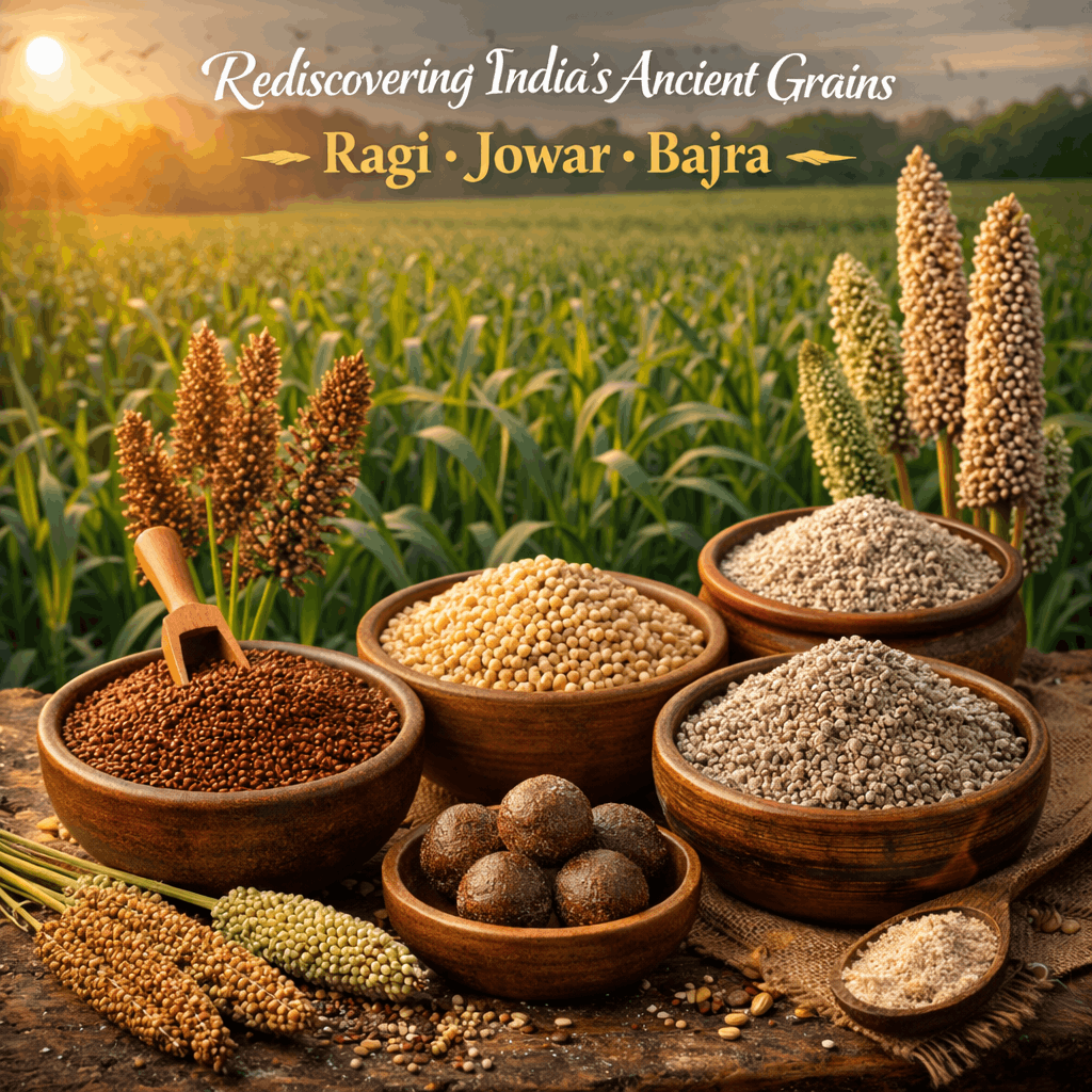 Rediscovering India’s Ancient Grains: Ragi, Jowar & Bajra