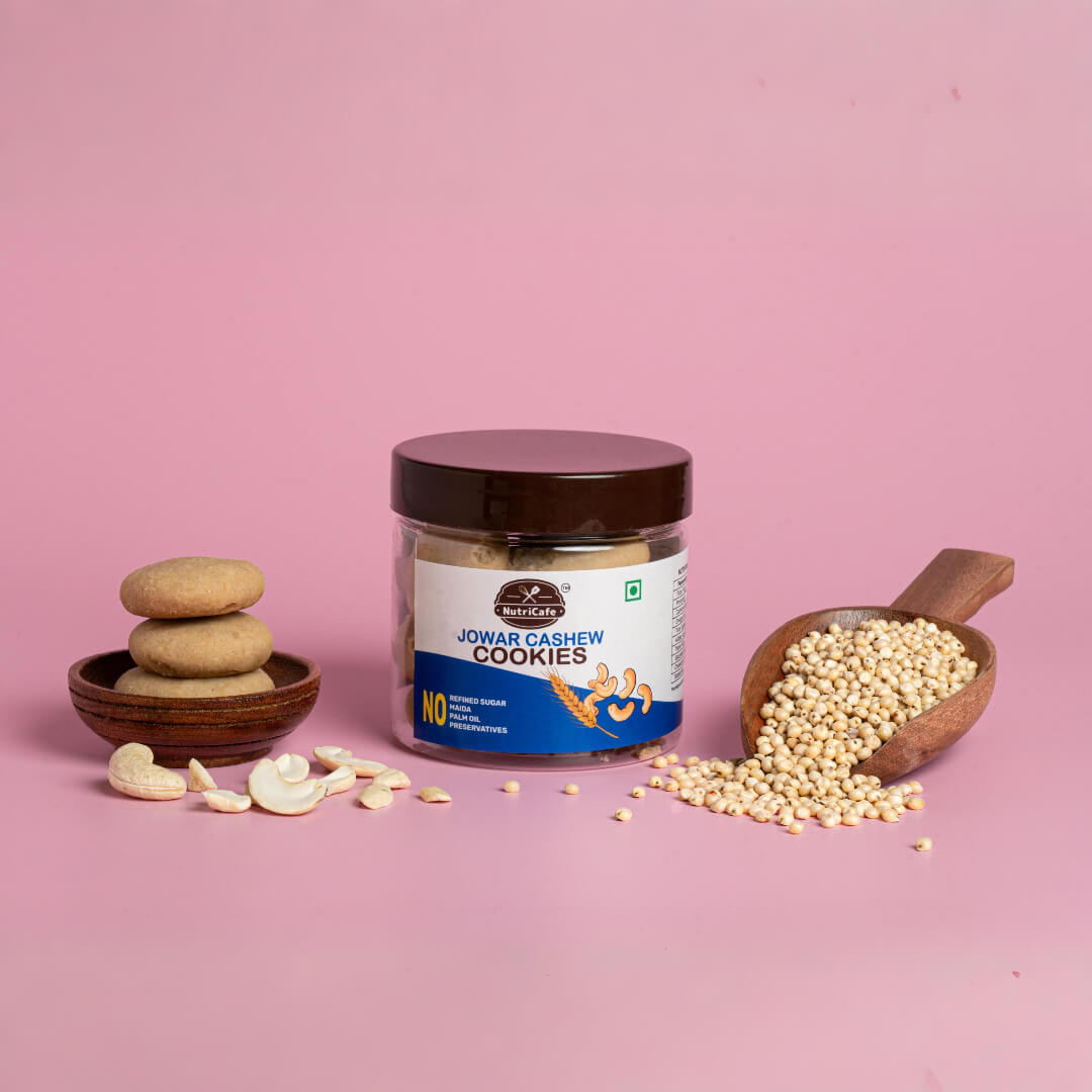 Jowar Cashew Cookies