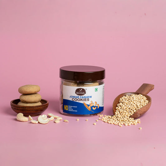 Jowar Cashew Cookies