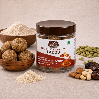 Sattu Dry Fruits Laddu