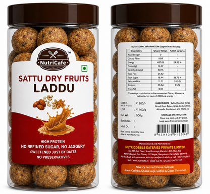 Sattu Dry Fruits Laddu